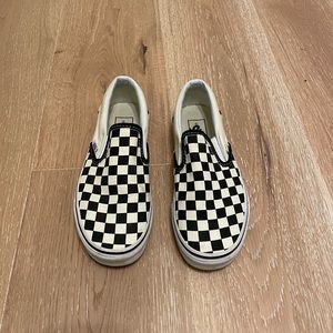 Vans Classic Slip-On Checkerboard Black/Off White